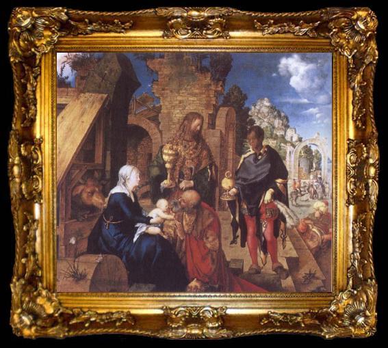 framed  Albrecht Durer Adoration of the Magi, ta009-2